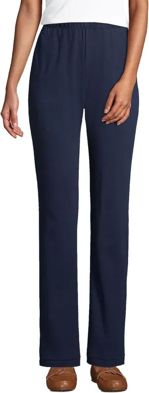 Lands' End Women's Sport Knit High Rise Pants