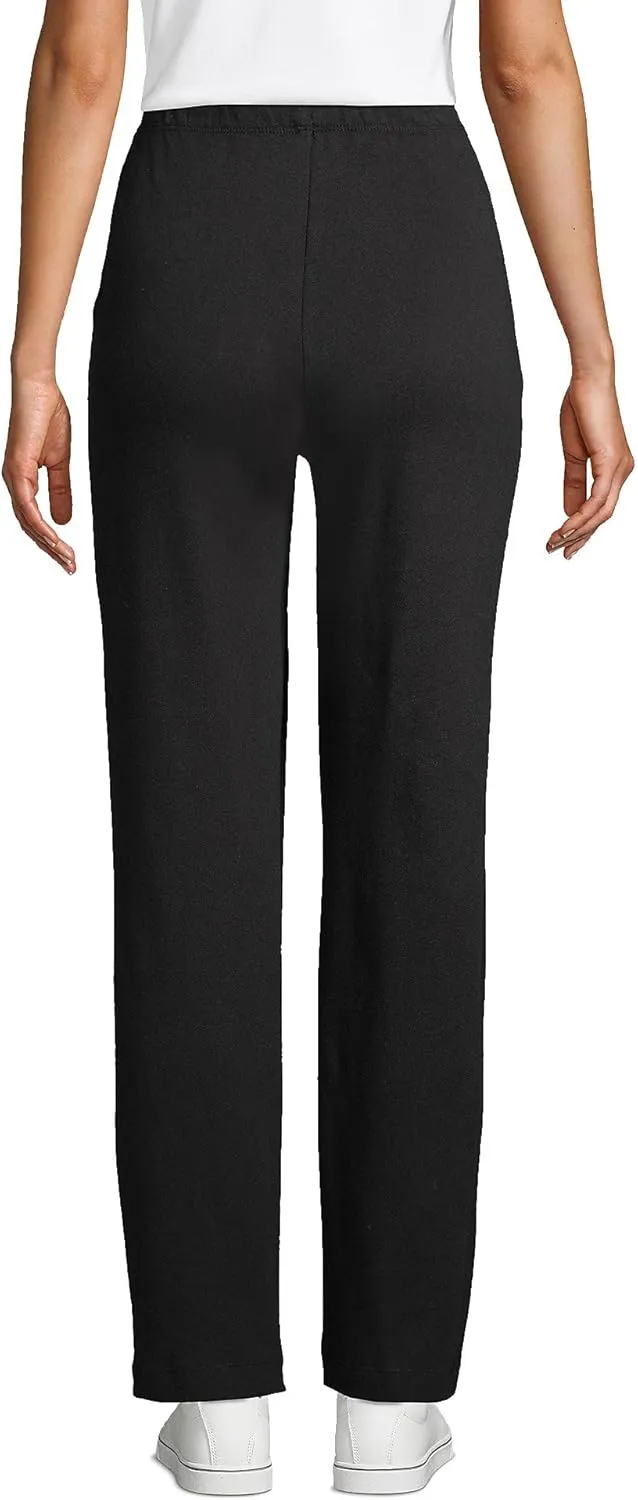 Lands' End Women's Sport Knit High Rise Pants
