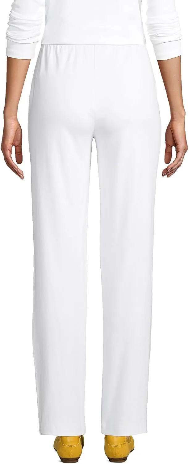 Lands' End Women's Sport Knit High Rise Pants