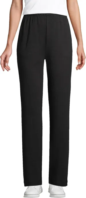 Lands' End Women's Sport Knit High Rise Pants