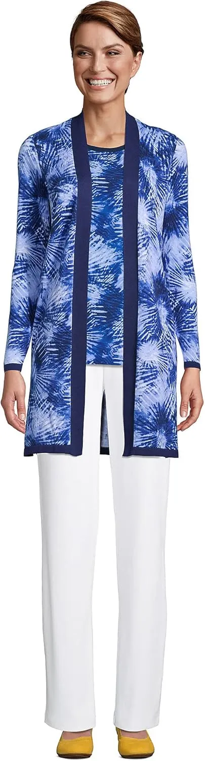 Lands' End Women's Sport Knit High Rise Pants