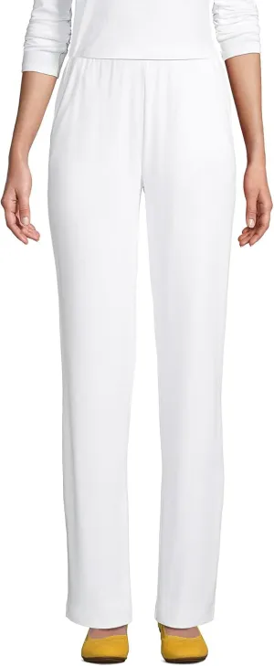 Lands' End Women's Sport Knit High Rise Pants