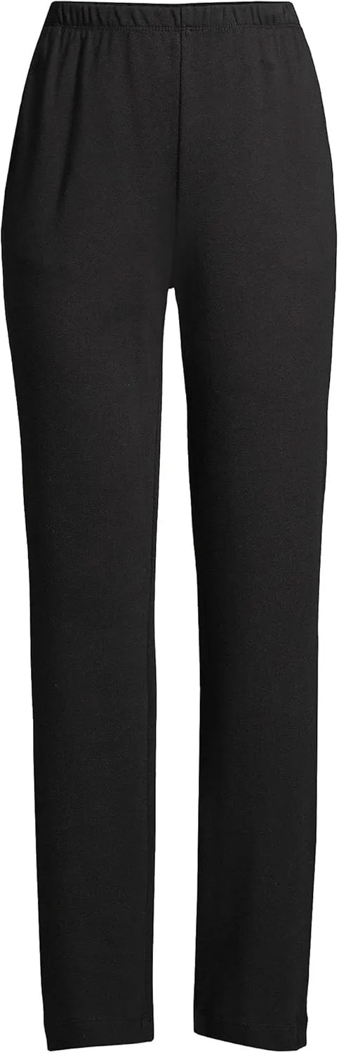 Lands' End Women's Sport Knit High Rise Pants