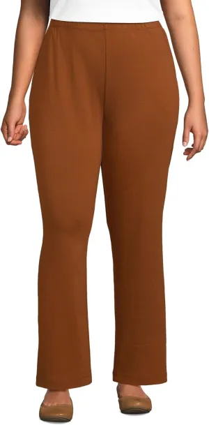 Lands' End Women's Sport Knit High Rise Pants