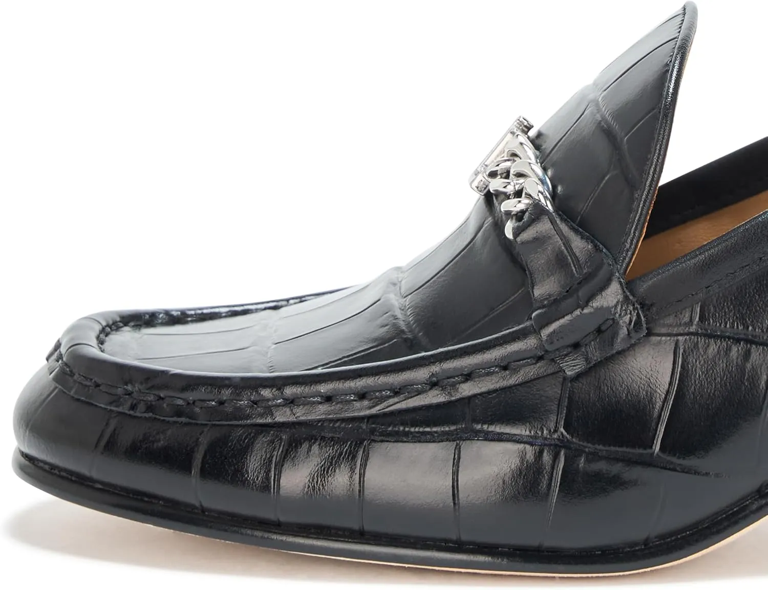 Lauren Ralph Lauren Women's Winslet Crocodile-Embossed Leather Pump