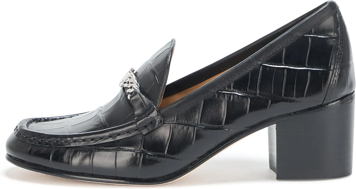 Lauren Ralph Lauren Women's Winslet Crocodile-Embossed Leather Pump