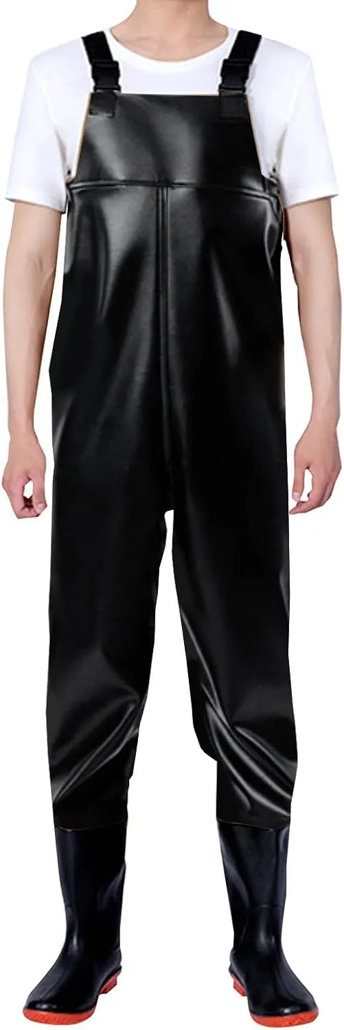 Litetao Waders for Men Waterproof Workout Jumpsuits Durable Fishing Bootfoot Chest Wader for Hunting Fishing Outdoors