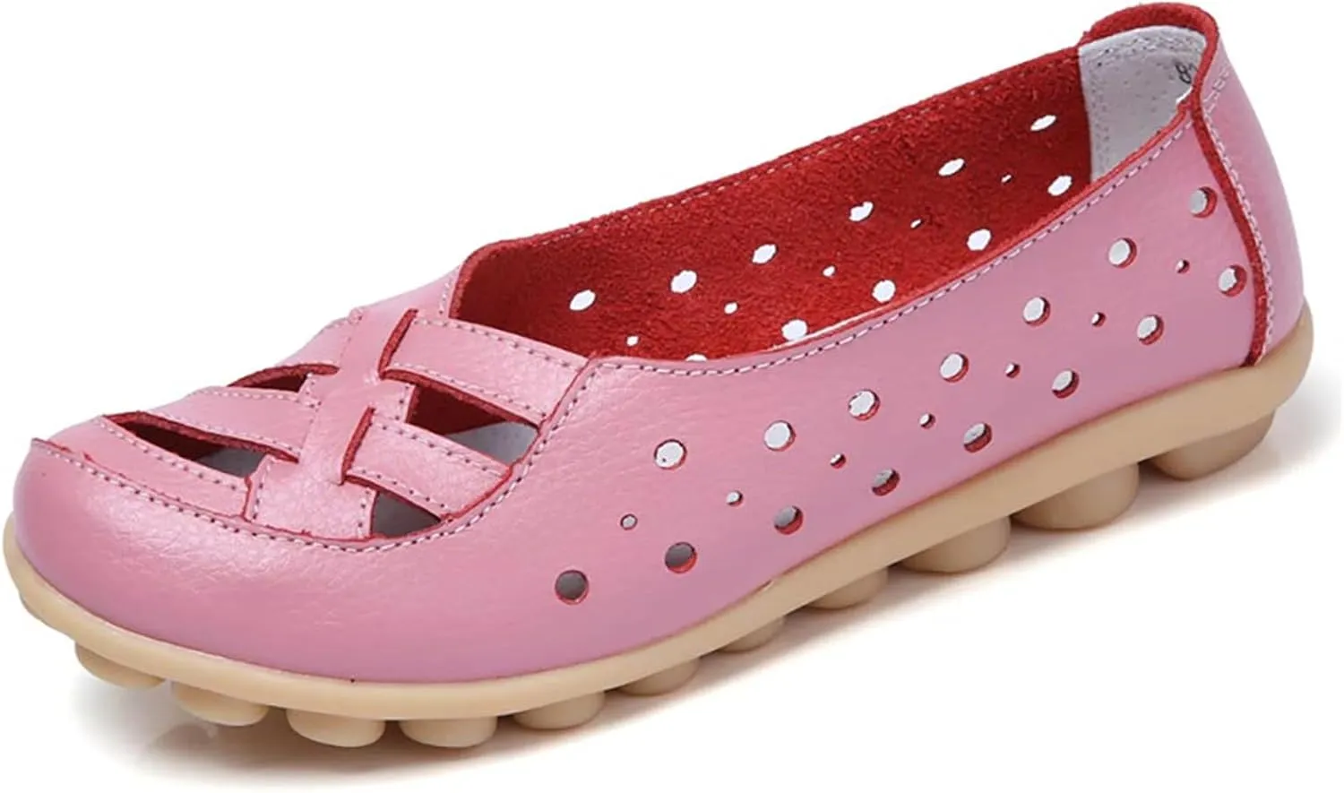 Loafer Casual Flats for Women Penny Comfort Slip On Shoes Wide Width Walking Orthopedic Loafers Comfortable Moccasins Breathable Lightweight Round Toe Nurse Loafer Driving Walking Flat Work Shoes