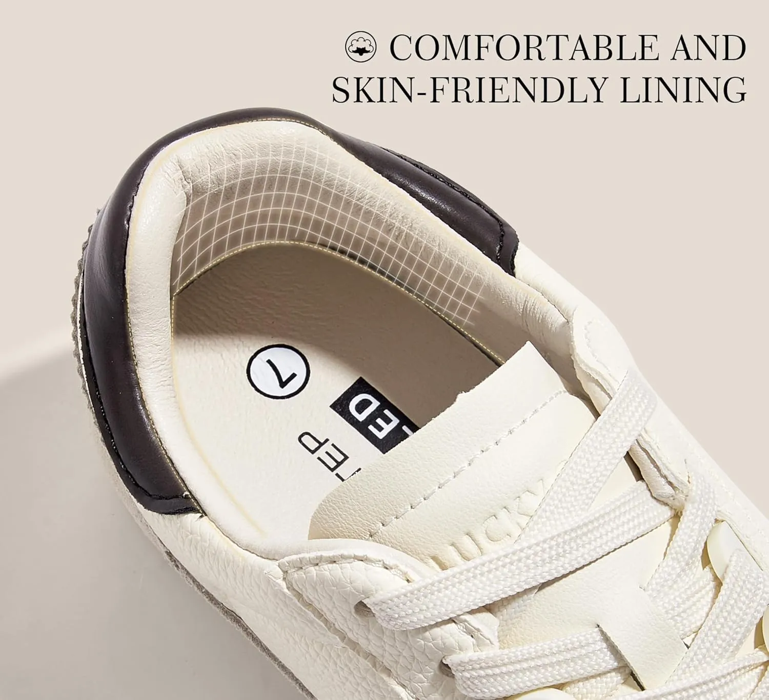 LUCKY STEP Women's Fashion Sneakers Neutral Comfortable Walking Running Gym Workout Shoes