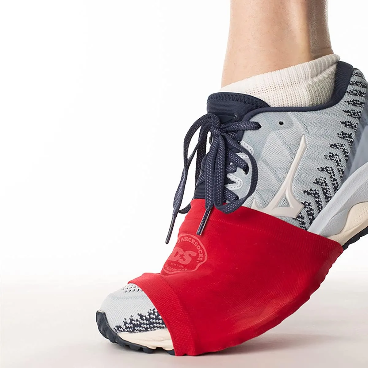 Made in USA | The Original Over Sneaker Dance Socks | Smooth Floors (4 Pairs)