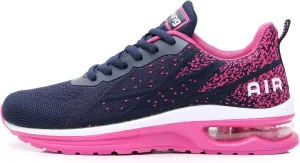 MAFEKE Women Air Athletic Running Shoes Fashion Tennis Breathable Lightweight Walking Sneakers