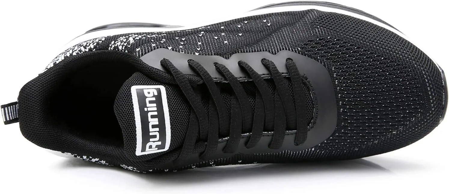 MAFEKE Women Air Athletic Running Shoes Fashion Tennis Breathable Lightweight Walking Sneakers