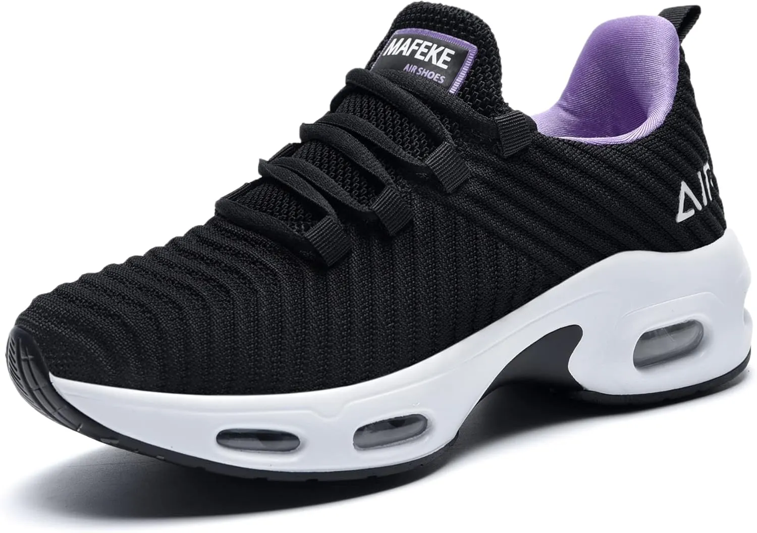 MAFEKE Women Air Athletic Running Shoes Fashion Tennis Breathable Lightweight Walking Sneakers