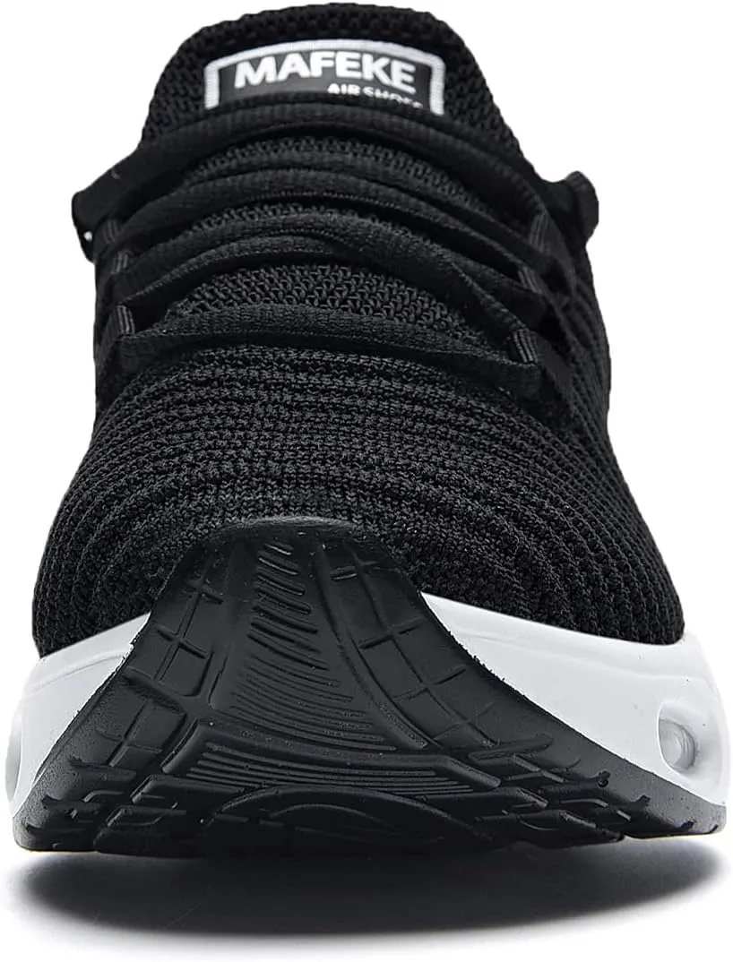 MAFEKE Women Air Athletic Running Shoes Fashion Tennis Breathable Lightweight Walking Sneakers