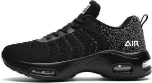 MAFEKE Women Air Athletic Running Shoes Fashion Tennis Breathable Lightweight Walking Sneakers