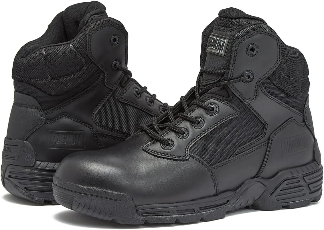 MAGNUM Men's Bragg Waterproof Tactical Boots for Men, Mens Military Hiking Boots, Breathable Light Weight Work Boots for Men