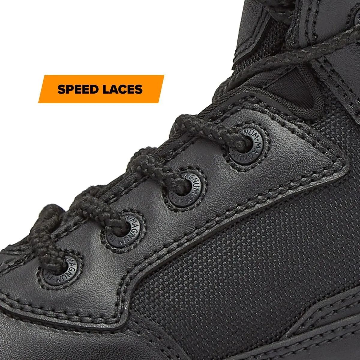 MAGNUM Men's Bragg Waterproof Tactical Boots for Men, Mens Military Hiking Boots, Breathable Light Weight Work Boots for Men
