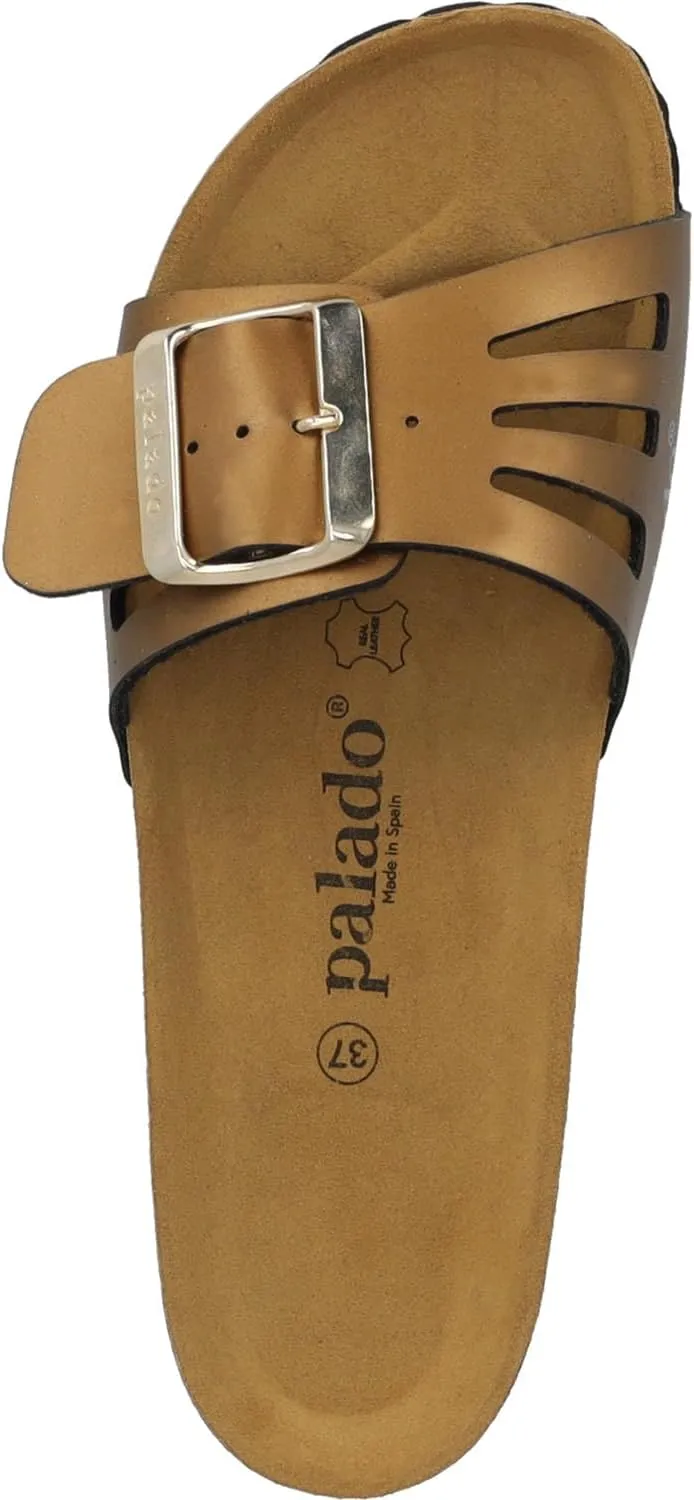 Malta EGS Wedge Vent Mules for Women, Comfortable Sandals, Made in Spain, Cork Sole, Fashion Summer Shoes