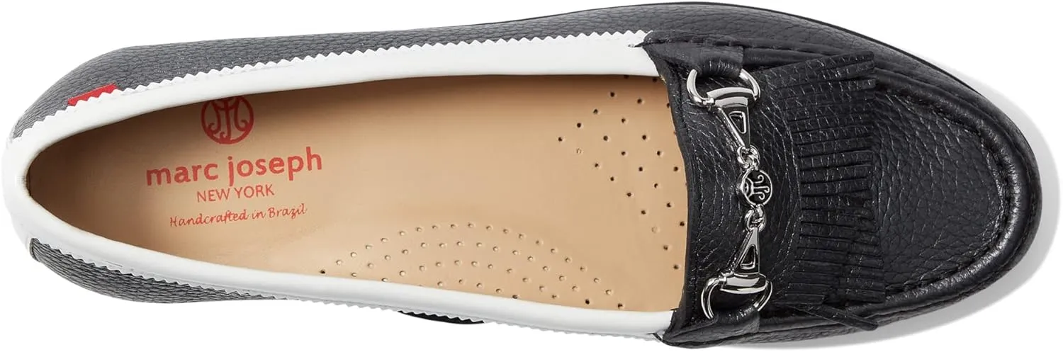 Marc Joseph New York Women's Golf Leather Made in Brazil Lexington Performance Fashion Shoe Moccasin