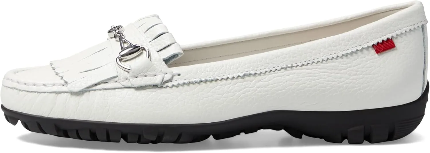 Marc Joseph New York Women's Golf Leather Made in Brazil Lexington Performance Fashion Shoe Moccasin