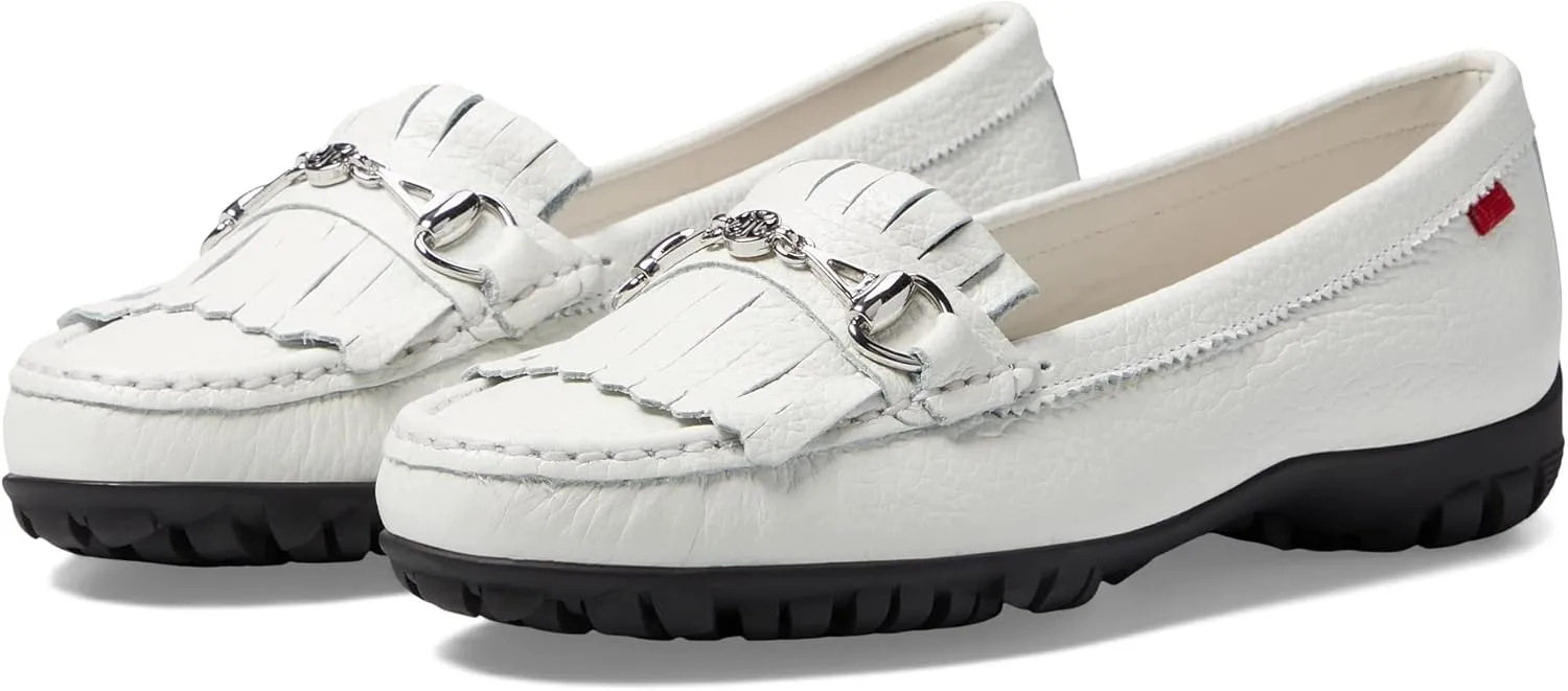 Marc Joseph New York Women's Golf Leather Made in Brazil Lexington Performance Fashion Shoe Moccasin