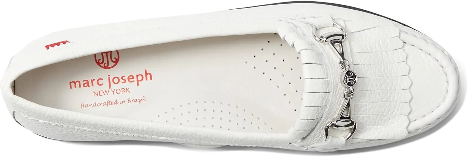Marc Joseph New York Women's Golf Leather Made in Brazil Lexington Performance Fashion Shoe Moccasin
