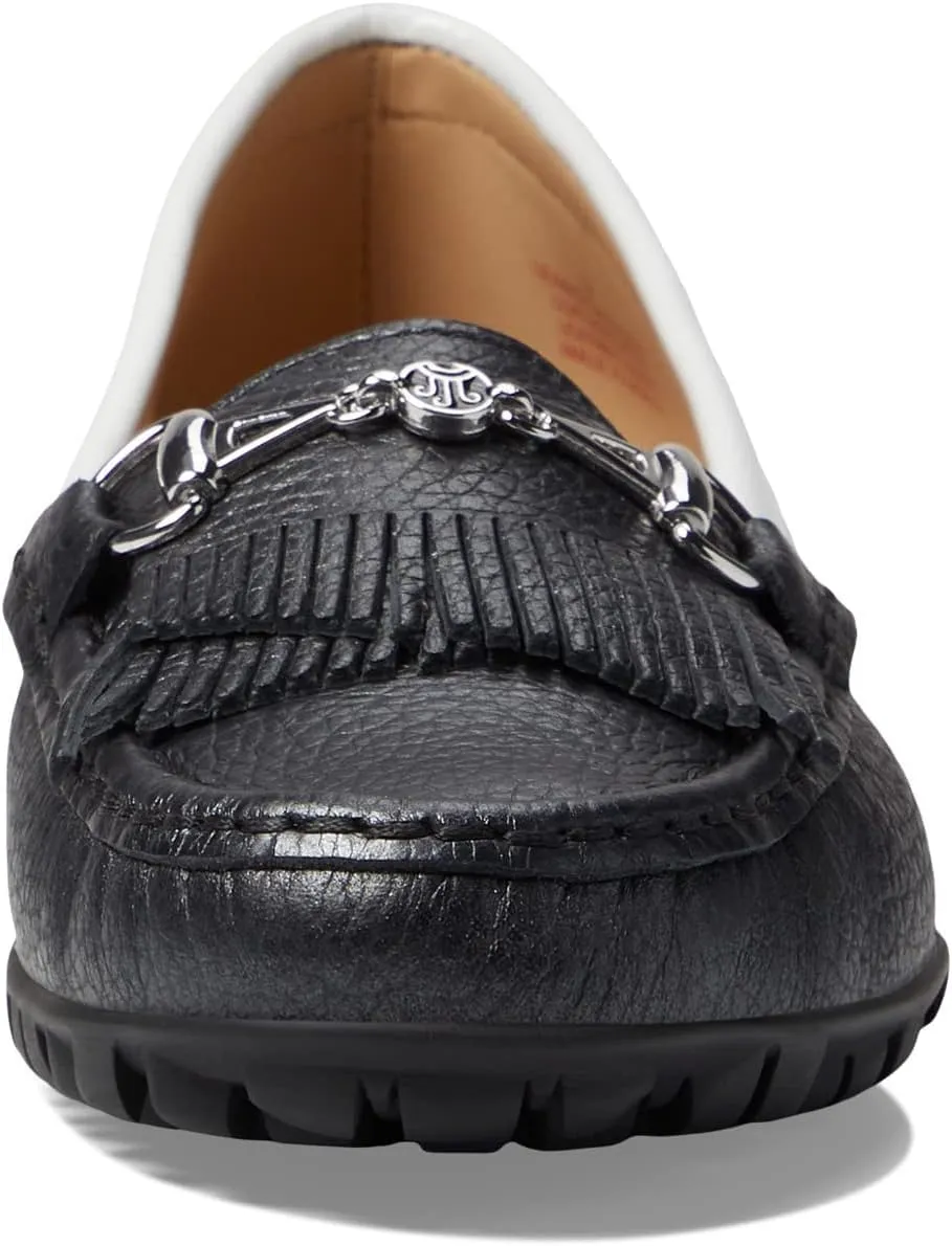 Marc Joseph New York Women's Golf Leather Made in Brazil Lexington Performance Fashion Shoe Moccasin