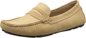 Massimo Matteo Penny Keeper - Loafers for Women - Rich Nubuck - Leather Upper - Cushioned Leather Footbed