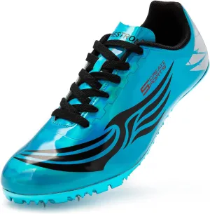 Men Women Kids Track and Field Shoes Professional Racing Running Sneakers Sprint Sport Shoes…