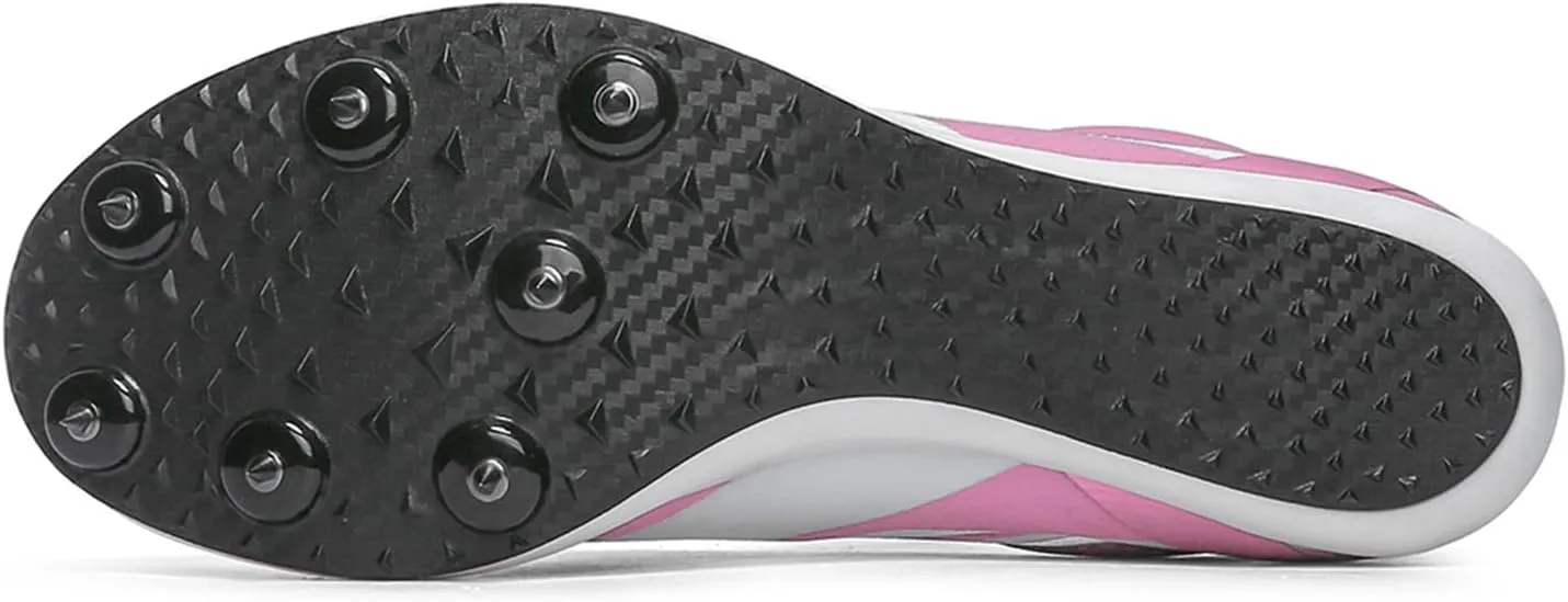 Men Women Track and Field Shoes Kids Spikes Track Sneakers Boys Girls Running Nail Footwears