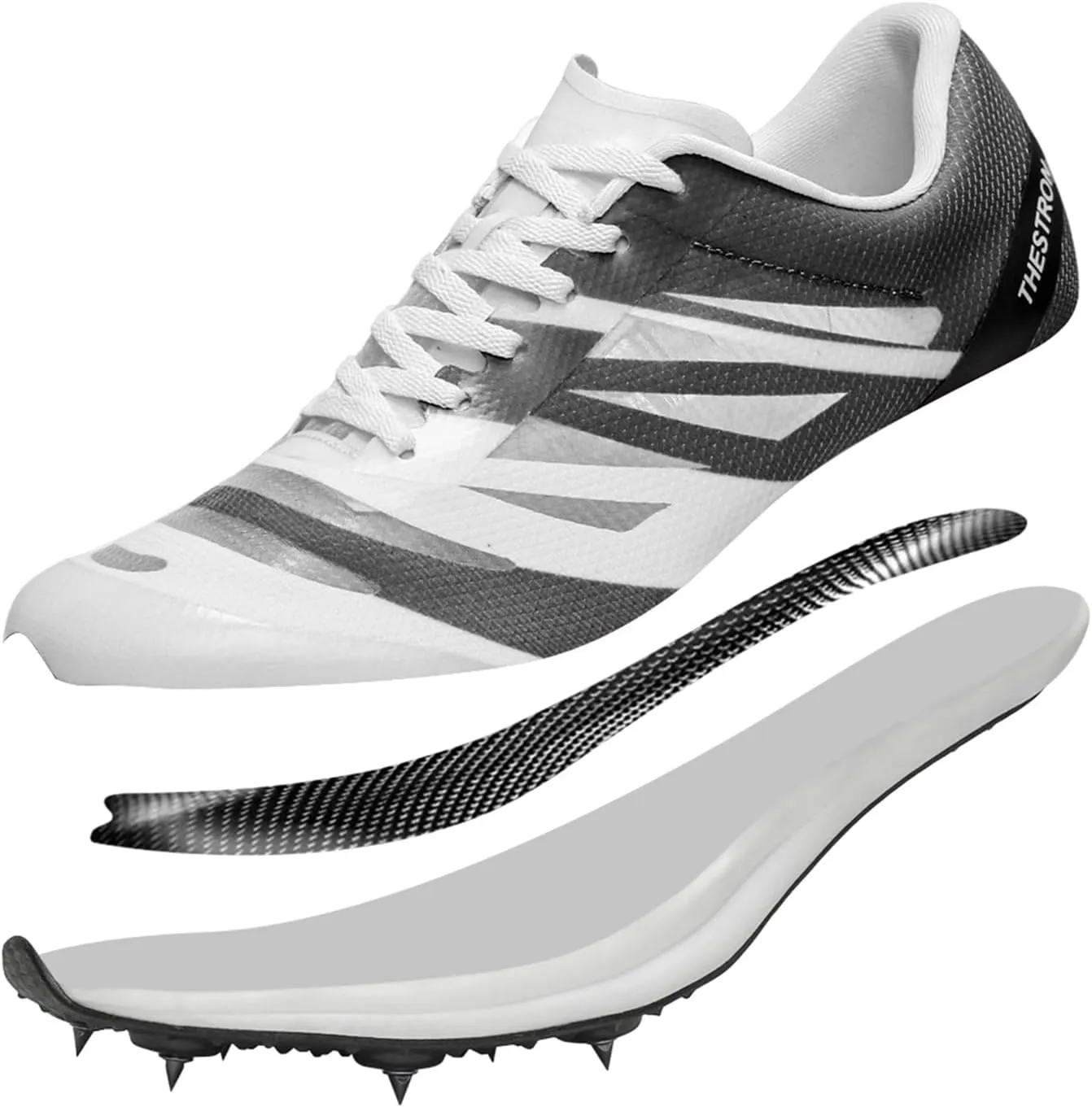 Men Women Track and Field Shoes Kids Spikes Track Sneakers Boys Girls Running Nail Footwears