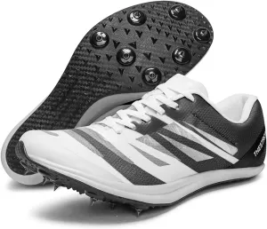 Men Women Track and Field Shoes Kids Spikes Track Sneakers Boys Girls Running Nail Footwears