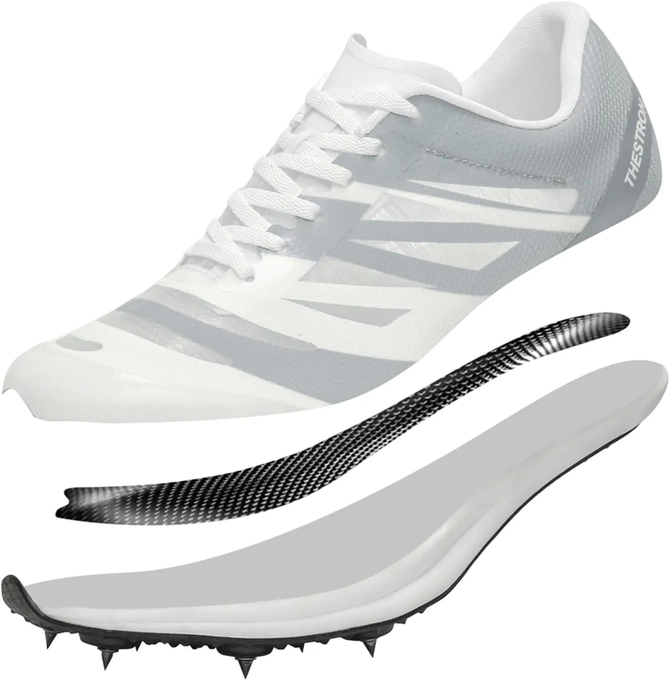 Men Women Track and Field Shoes Kids Spikes Track Sneakers Boys Girls Running Nail Footwears