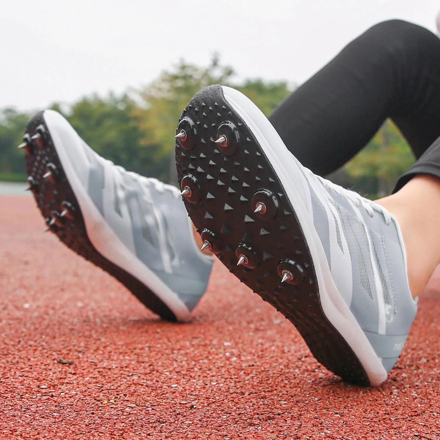 Men Women Track and Field Shoes Kids Spikes Track Sneakers Boys Girls Running Nail Footwears