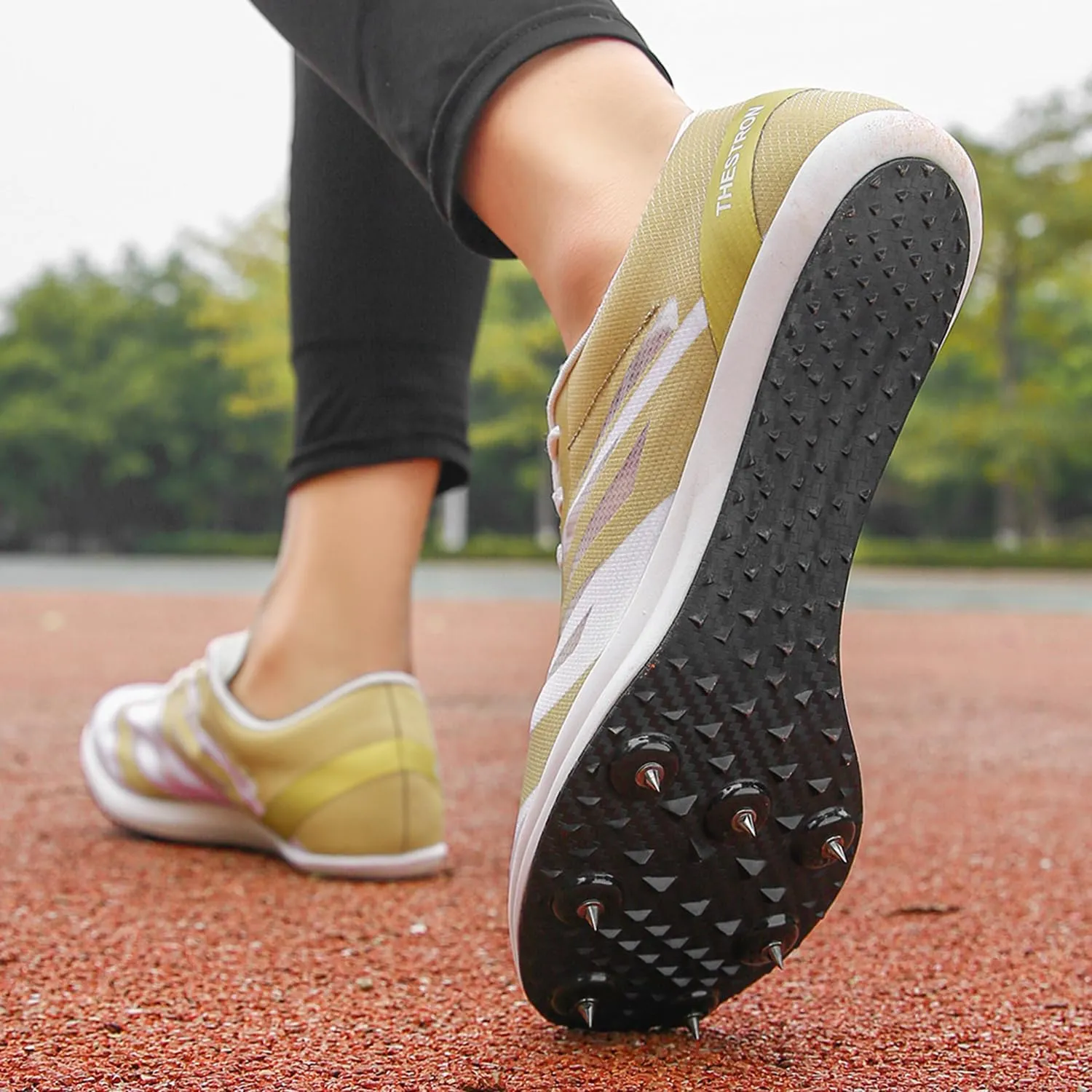 Men Women Track and Field Shoes Kids Spikes Track Sneakers Boys Girls Running Nail Footwears
