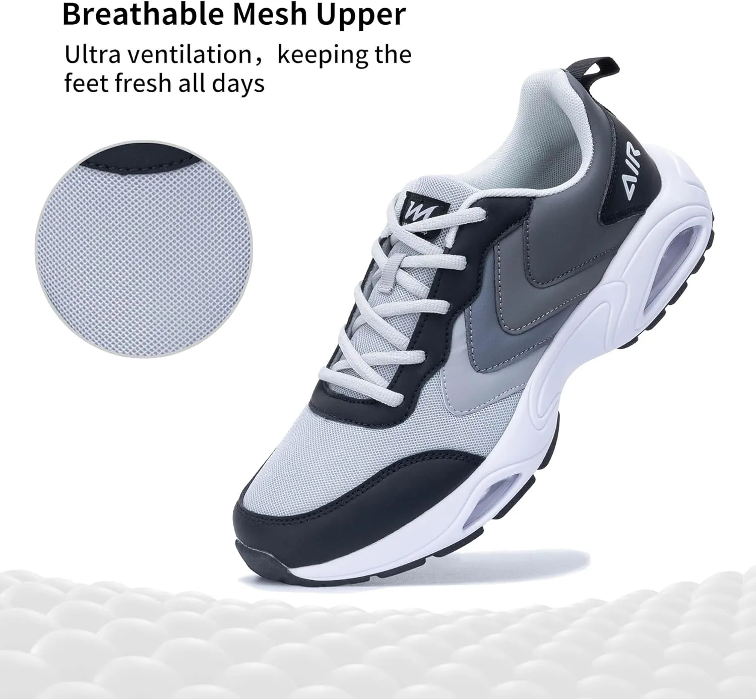Mens Air Running Shoes Tennis Athletic Walking Sneakers Fashion Workout Gym Shoes