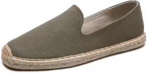 Men's Casual and Comfortable Linen Vegan Canvas Shoes, Men's Flat Shoes, Anti Slip Soles Suitable for Any Occasion in Summer, Spring, and Autumn