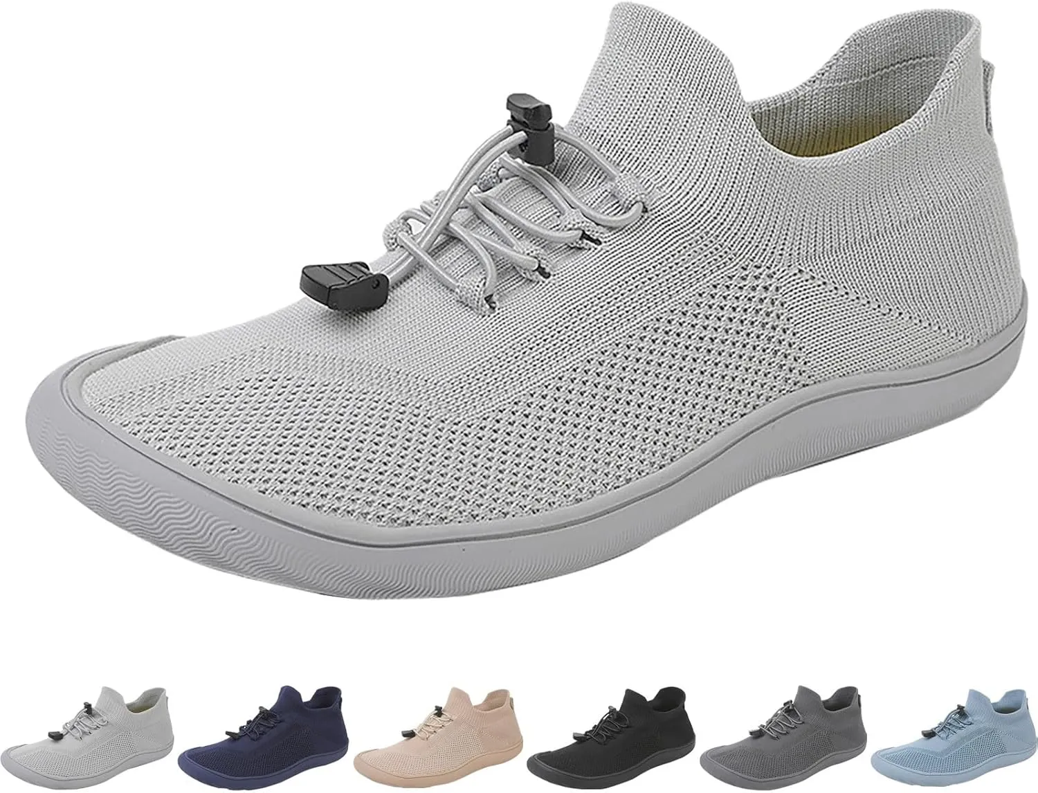 Men's Casual Dress Oxfords Shoes Breathable Knit Womens Tennis Shoes Flat Feet Women's Casual Shoes White Platform Sneakers White Tennis Shoe Loafers Dress Shoe