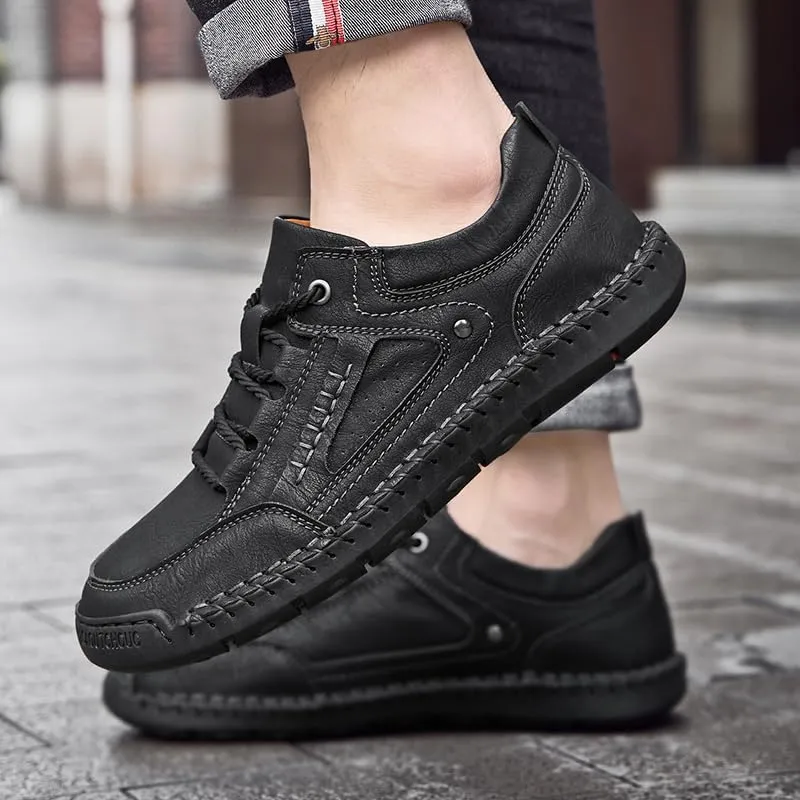 Mens Casual Shoes Breathable Fashion Sneakers Loafers Dress Lace up Walking Driving Shoes for Men