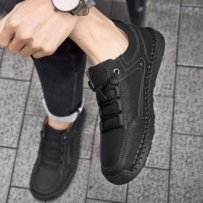 Mens Casual Shoes Breathable Fashion Sneakers Loafers Dress Lace up Walking Driving Shoes for Men