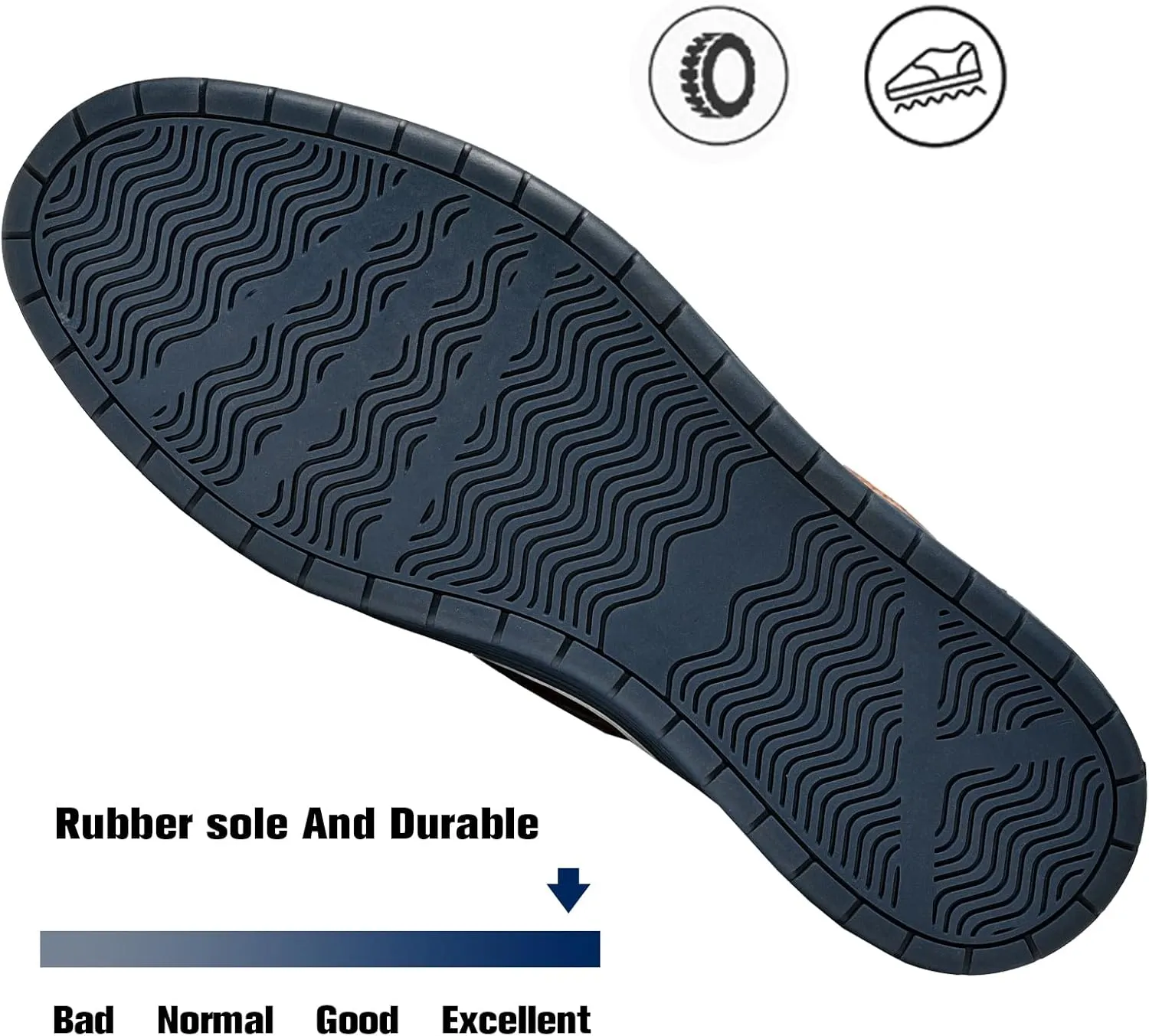Men's Casual Shoes Fashion Dress Sneakers Zapatos Casuales para Hombre Comfortable Oxford Shoes for Men Lace-up Flat Business Casual Leather Shoes