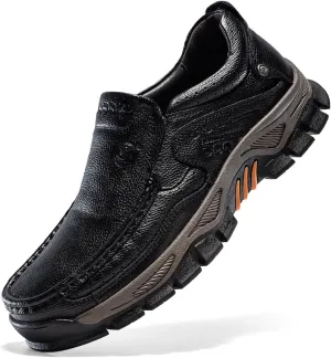 Men's Fashion Sneakers Loafers Vintage Classical Genuine Leather Handmade Boot Daily Business Casual Work Office Driving Shoes