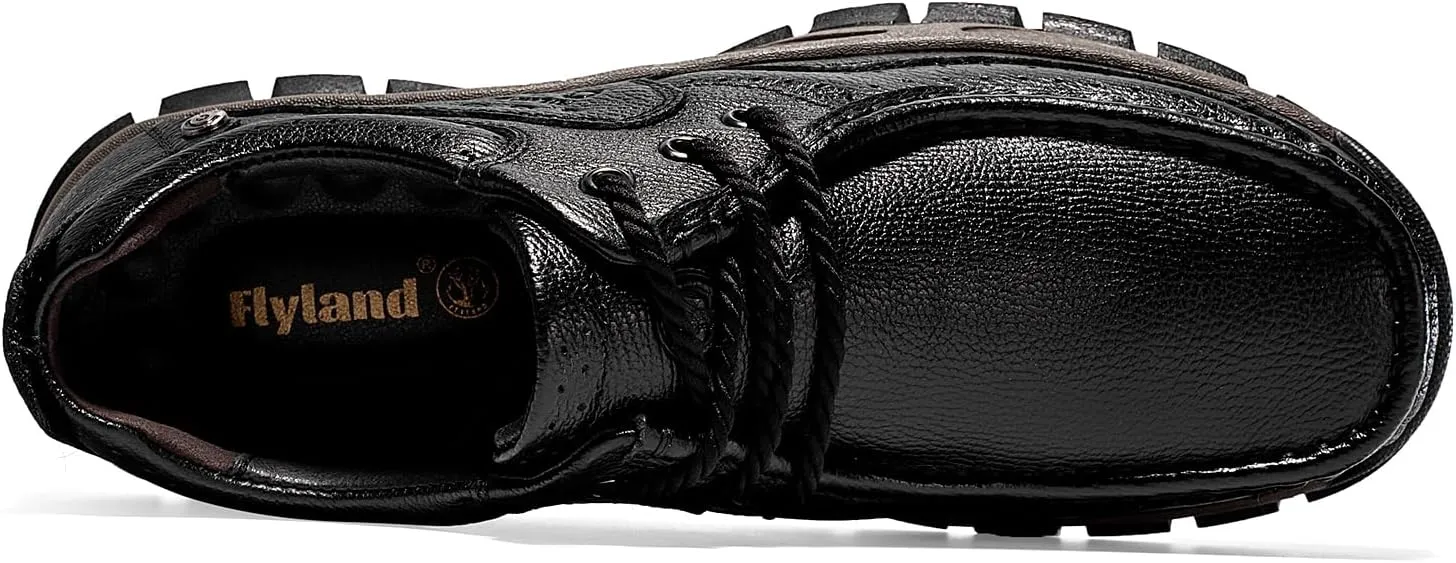 Men's Fashion Sneakers Loafers Vintage Classical Genuine Leather Handmade Boot Daily Business Casual Work Office Driving Shoes