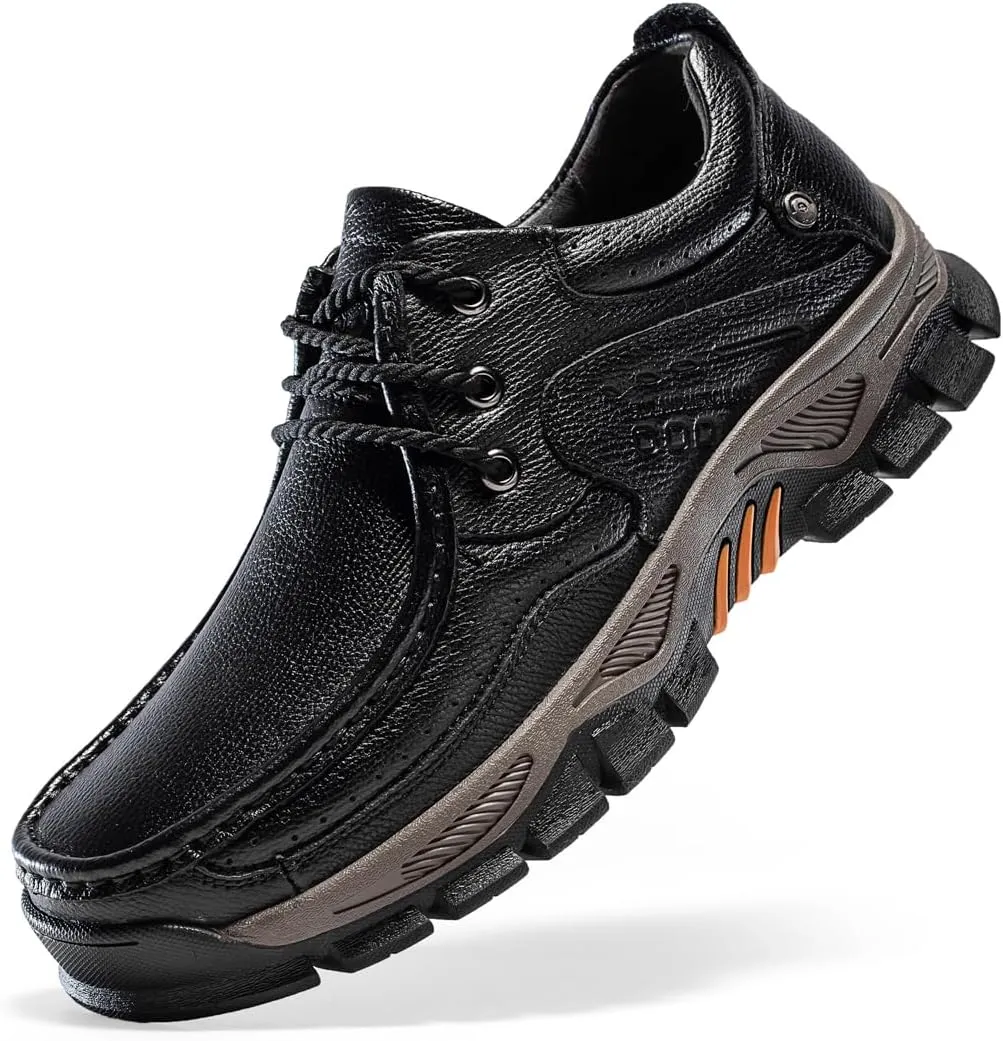 Men's Fashion Sneakers Loafers Vintage Classical Genuine Leather Handmade Boot Daily Business Casual Work Office Driving Shoes
