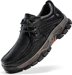 Men's Fashion Sneakers Loafers Vintage Classical Genuine Leather Handmade Boot Daily Business Casual Work Office Driving Shoes
