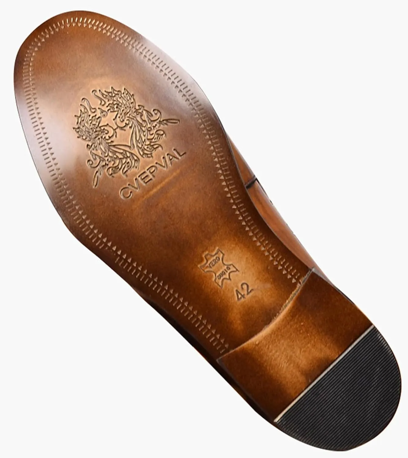 Men’s Genuine Leather Loafers Slip-On Dress Shoes – Breathable & Lightweight Business Casual Shoes for Office, Work & Formal Wear – Non-Slip Sole for All-Day Comfort
