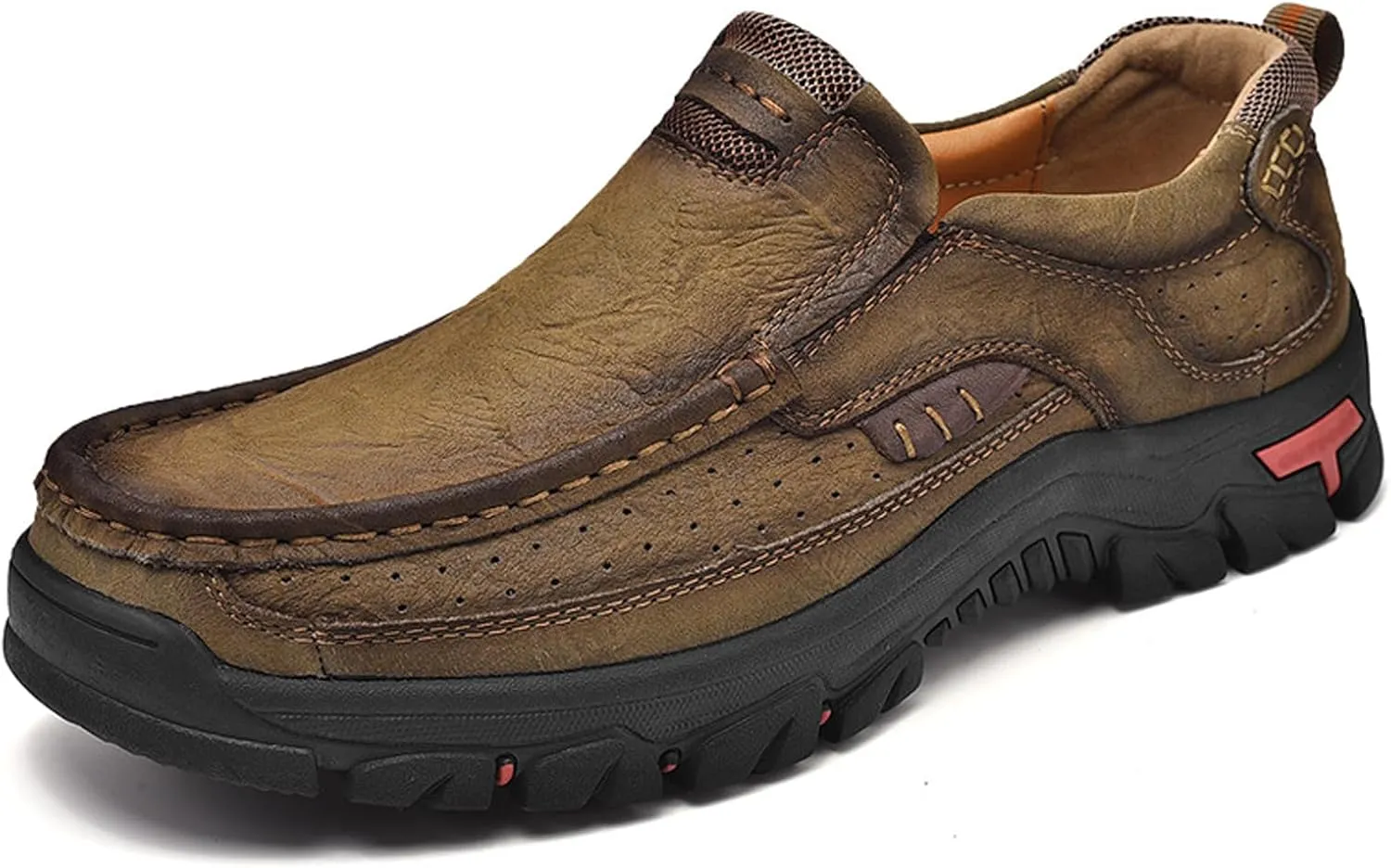 Mens Hiking Shoes Waterproof Lightweight Ankle Boots Casual Outdoor Sneakers Non-Slip Walking Slippers Lightweight Breathable