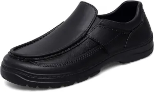 Men's Leather Handmade Platform Loafers Fashion Luxury Lightweight Breathable Slip-On Casual Moccasin Comfort Business Driving Dress Shoes