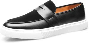 Men's Loafers Casual Dress Slip On Stylish Penny Loafers Fashion Business Prom Wedding Comfortable Walking Shoes for Men