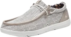 Mens Loafers Walking Shoes with Arch Support Insole Casual Fashion Shoes Light-Weight Vintage Footwear